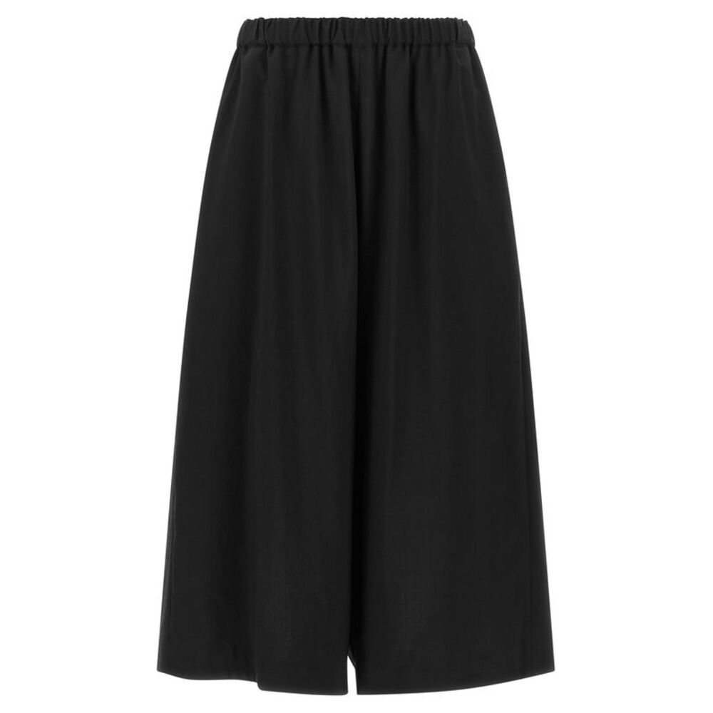 Comme Des Garçons Women Wool Culotte Pants